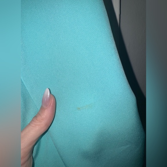 Bubble Teal Cropped Blazer NWT - Picture 5 of 5